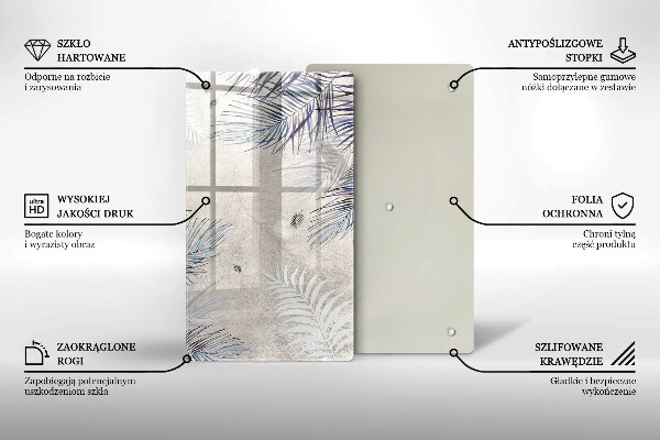 Kokkärlskydd modern Subtila blad