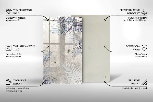 Kokkärlskydd modern Subtila blad