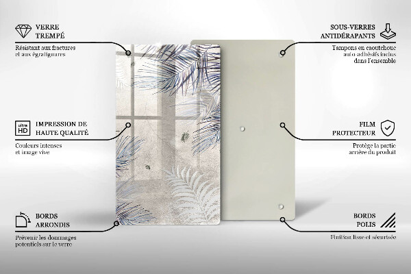 Kokkärlskydd modern Subtila blad