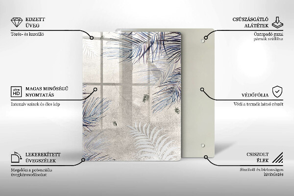 Kokkärlskydd modern Subtila blad