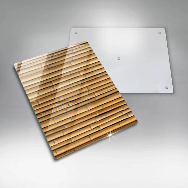 Spisskyddsplatta modern Natur boho bambu