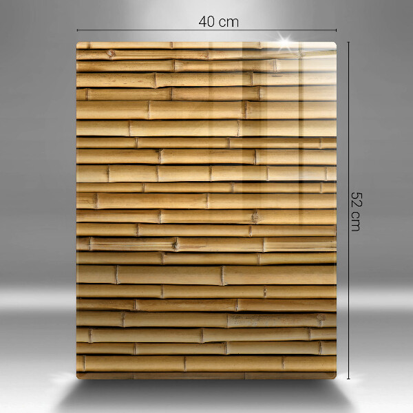 Spisskyddsplatta modern Natur boho bambu