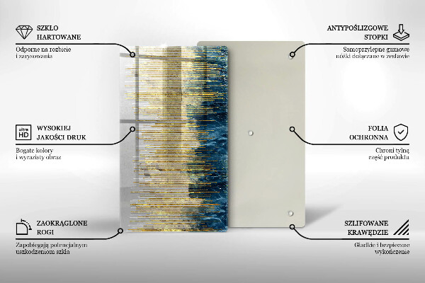 Glashällskydd modern Designer abstraktion