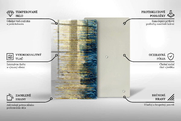 Glashällskydd modern Designer abstraktion