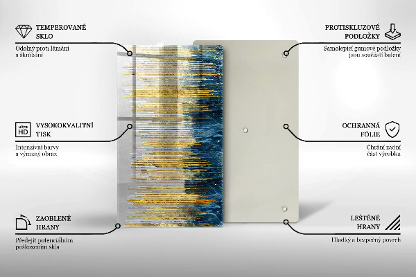 Glashällskydd modern Designer abstraktion