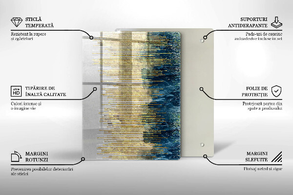 Glashällskydd modern Designer abstraktion