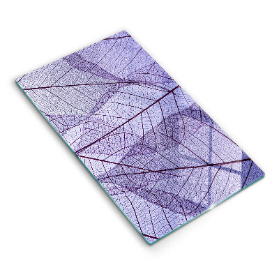 Glashällskydd modern Blad med ådror