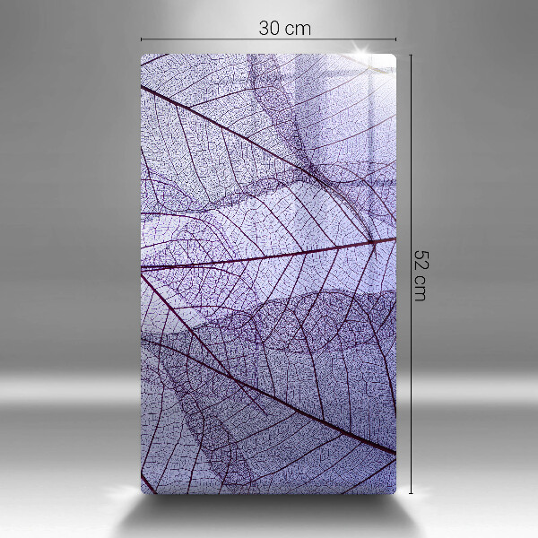 Glashällskydd modern Blad med ådror