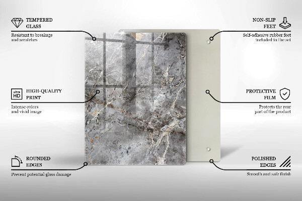 Glashällskydd modern Sten textur