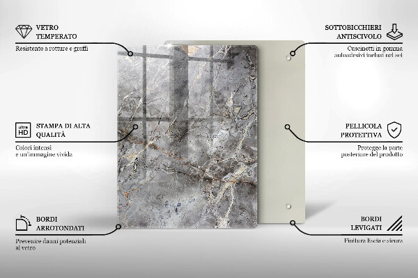 Glashällskydd modern Sten textur