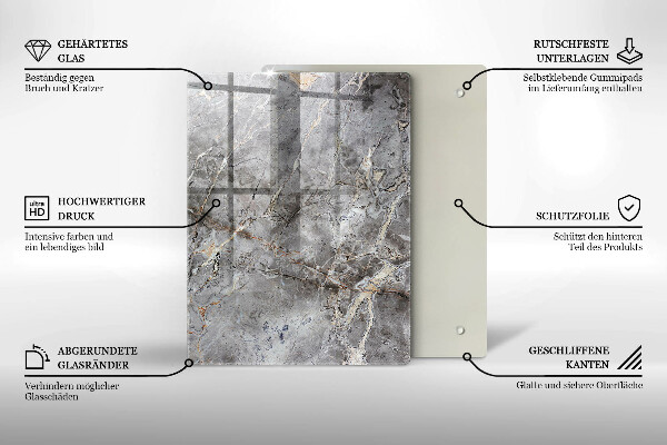 Glashällskydd modern Sten textur