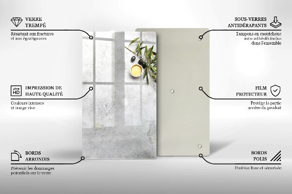 Glashällskydd modern Oliver på betong