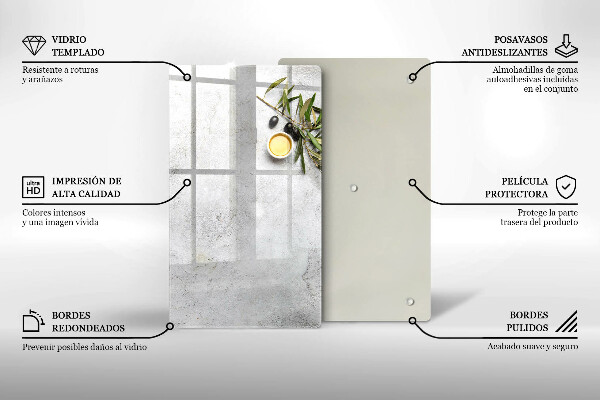 Glashällskydd modern Oliver på betong