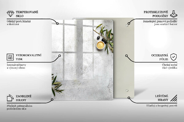 Glashällskydd modern Oliver på betong