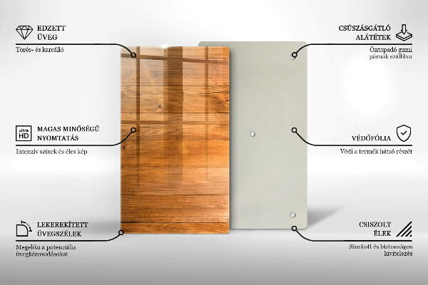 Glashällskydd modern Träskivor