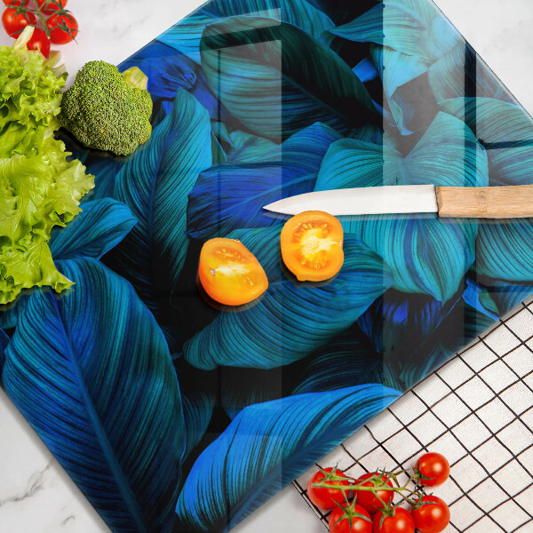 Glashällskydd modern Lämnar djungelvegetation