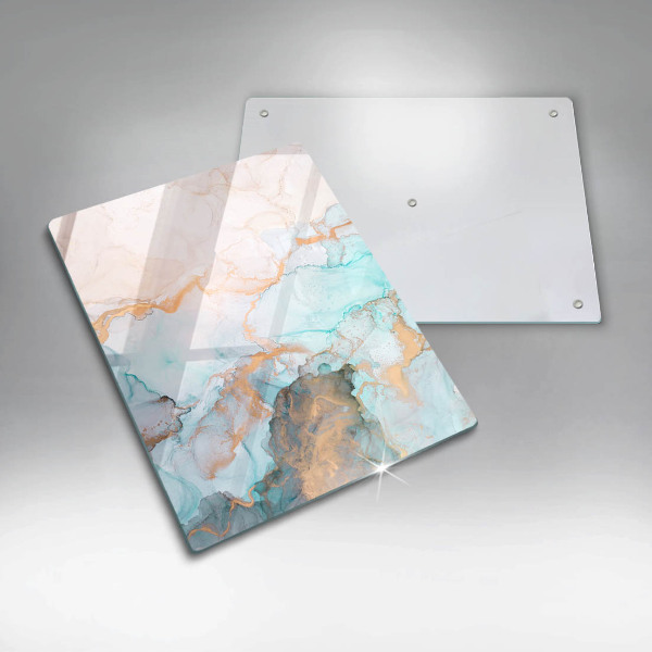 Glashällskydd modern Abstrakt marmor