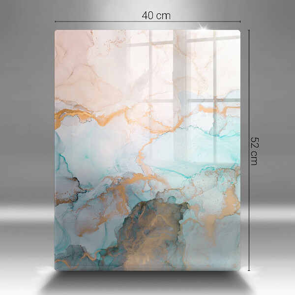 Glashällskydd modern Abstrakt marmor