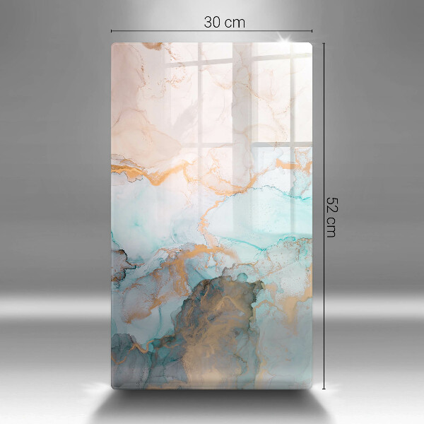 Glashällskydd modern Abstrakt marmor