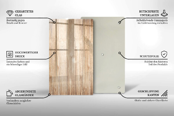 Glashällskydd modern Träskivor
