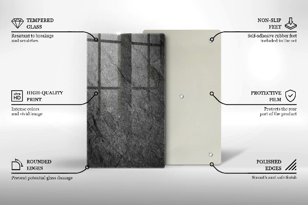 Glashällskydd modern Sten textur