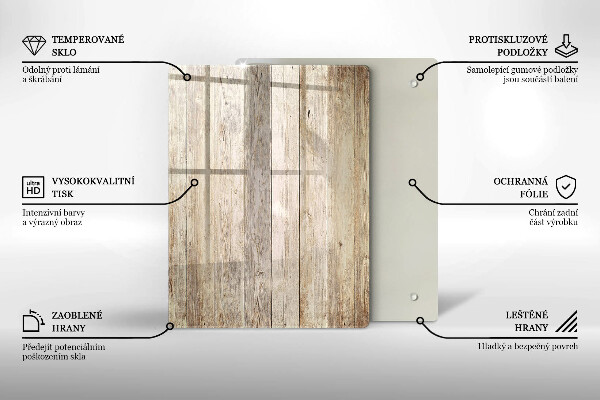 Glashällskydd modern Träskivor