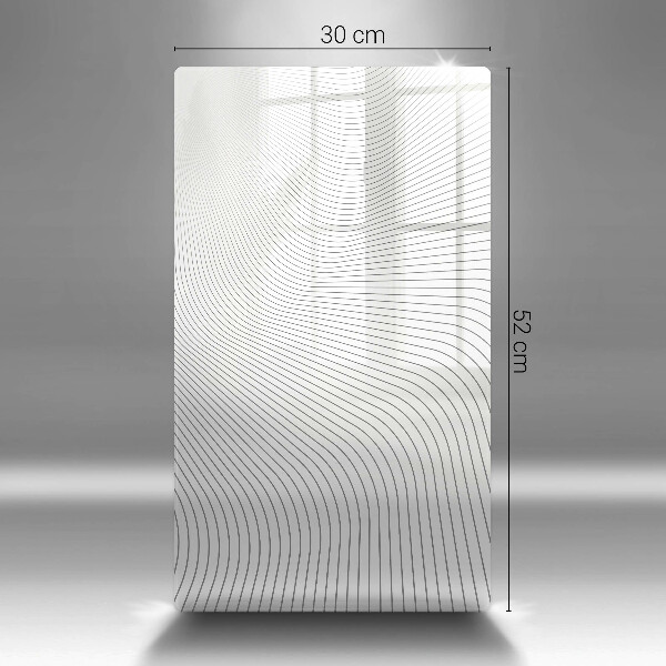 Glashällskydd modern Modernt linjemönster