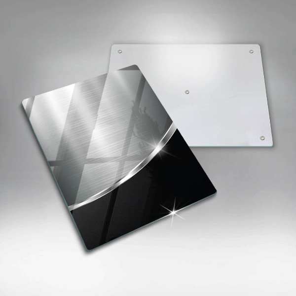 Glashällskydd modern Abstraktion med metall