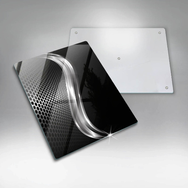 Glashällskydd modern Metallstruktur