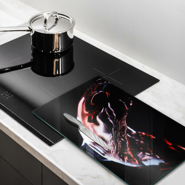 Spisskyddsplatta original Ett glas rött vin