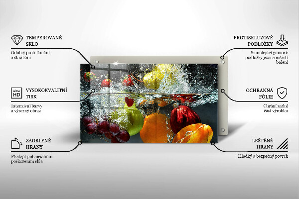 Spisskyddsplatta original Saftig frukt i vatten