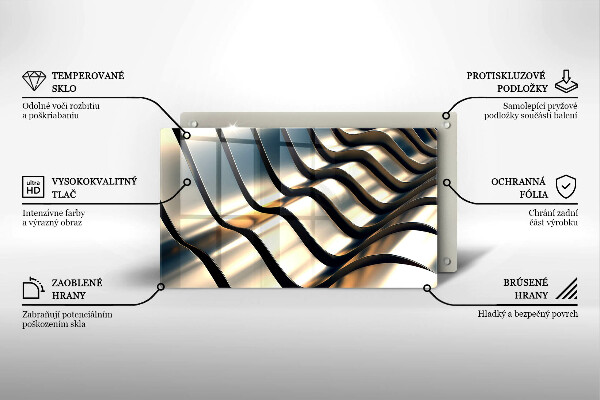 Spisskyddsplatta original 3d metallformer