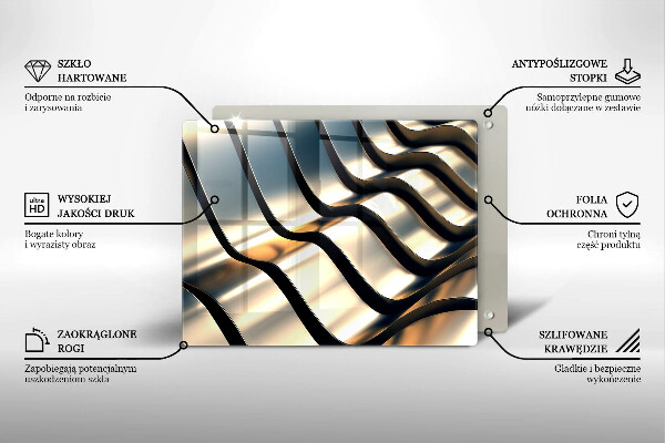 Spisskyddsplatta original 3d metallformer