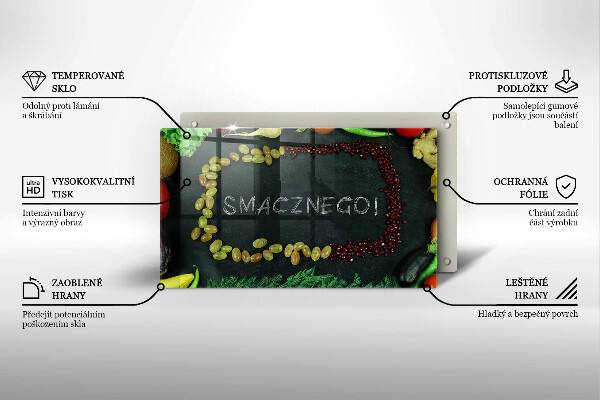 Spisskyddsplatta original Inskriptionen bon appetit!