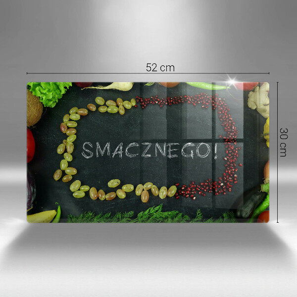 Spisskyddsplatta original Inskriptionen bon appetit!