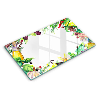 Kokkärlskydd original Målad mat