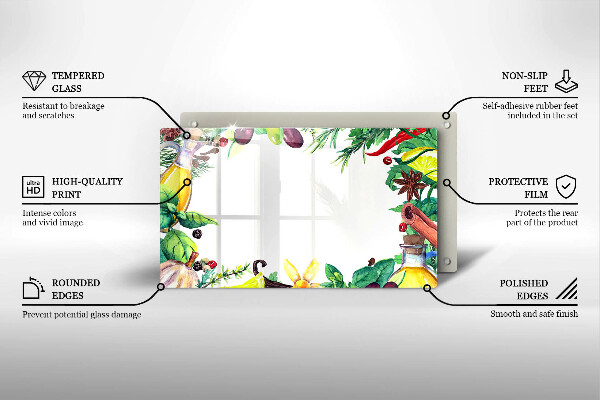 Kokkärlskydd original Målad mat