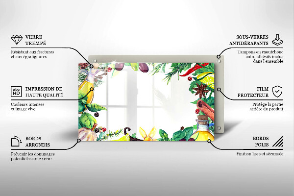 Kokkärlskydd original Målad mat