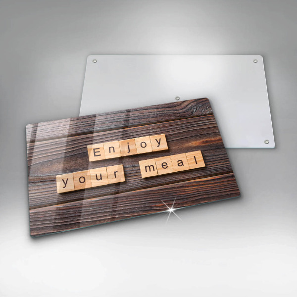 Kokkärlskydd original Inskriptionen njut av din måltid