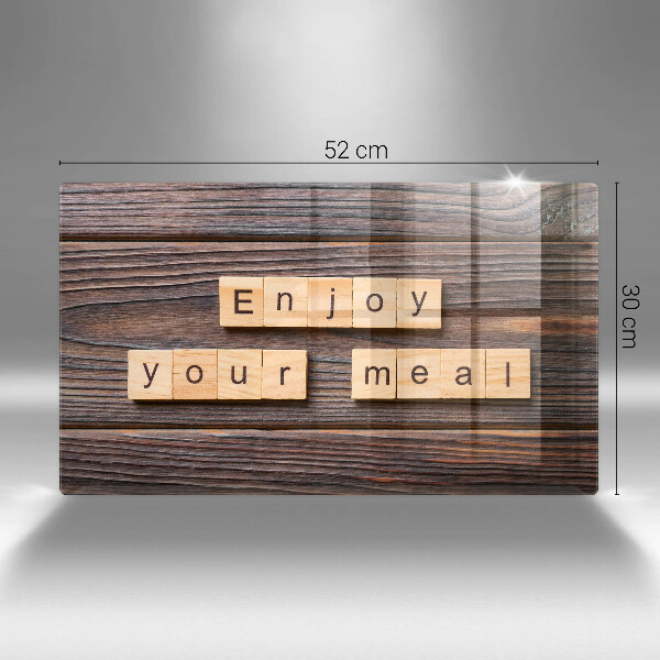 Kokkärlskydd original Inskriptionen njut av din måltid