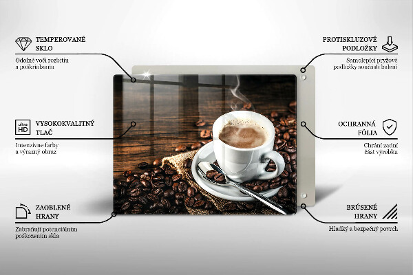 Kokkärlskydd original Kopp och kaffebönor