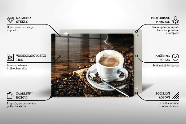 Kokkärlskydd original Kopp och kaffebönor