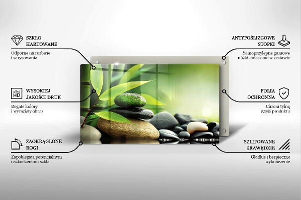 Kokkärlskydd original Zen bambu stenar