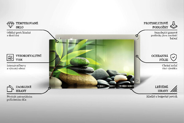 Kokkärlskydd original Zen bambu stenar