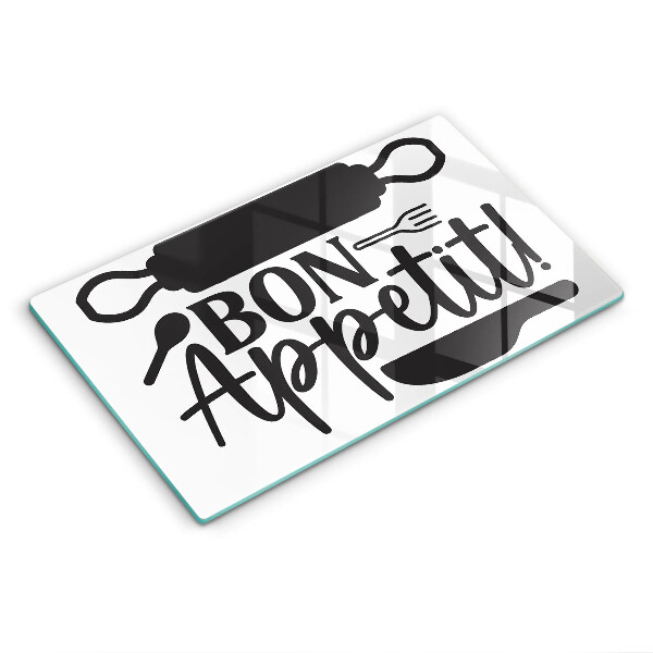 Kokkärlskydd original Inskriptionen bon appetit