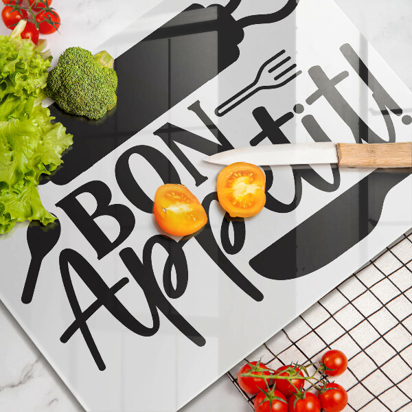 Kokkärlskydd original Inskriptionen bon appetit