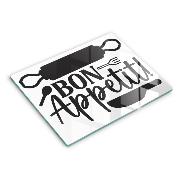 Kokkärlskydd original Inskriptionen bon appetit