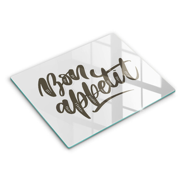 Kokkärlskydd original Inskriptionen bon appetit