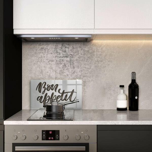 Kokkärlskydd original Inskriptionen bon appetit