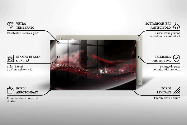 Kokkärlskydd original Rött vin glas